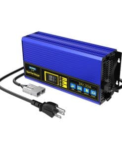 Cargador de batería para automóvil QPKING, 24V 30A Cargador