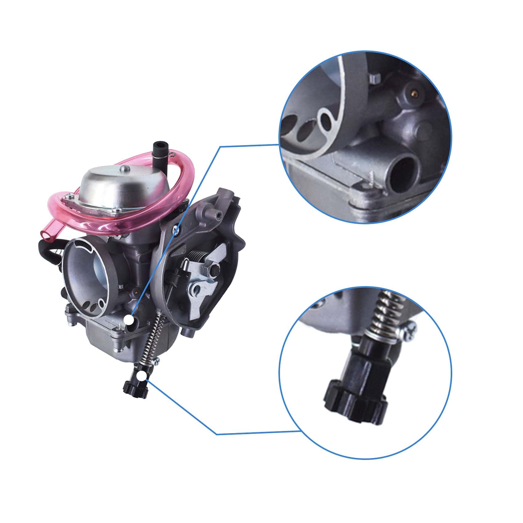 Carburador de repuesto para Kawasaki Prairie 360 KVF360A - Imagen 8