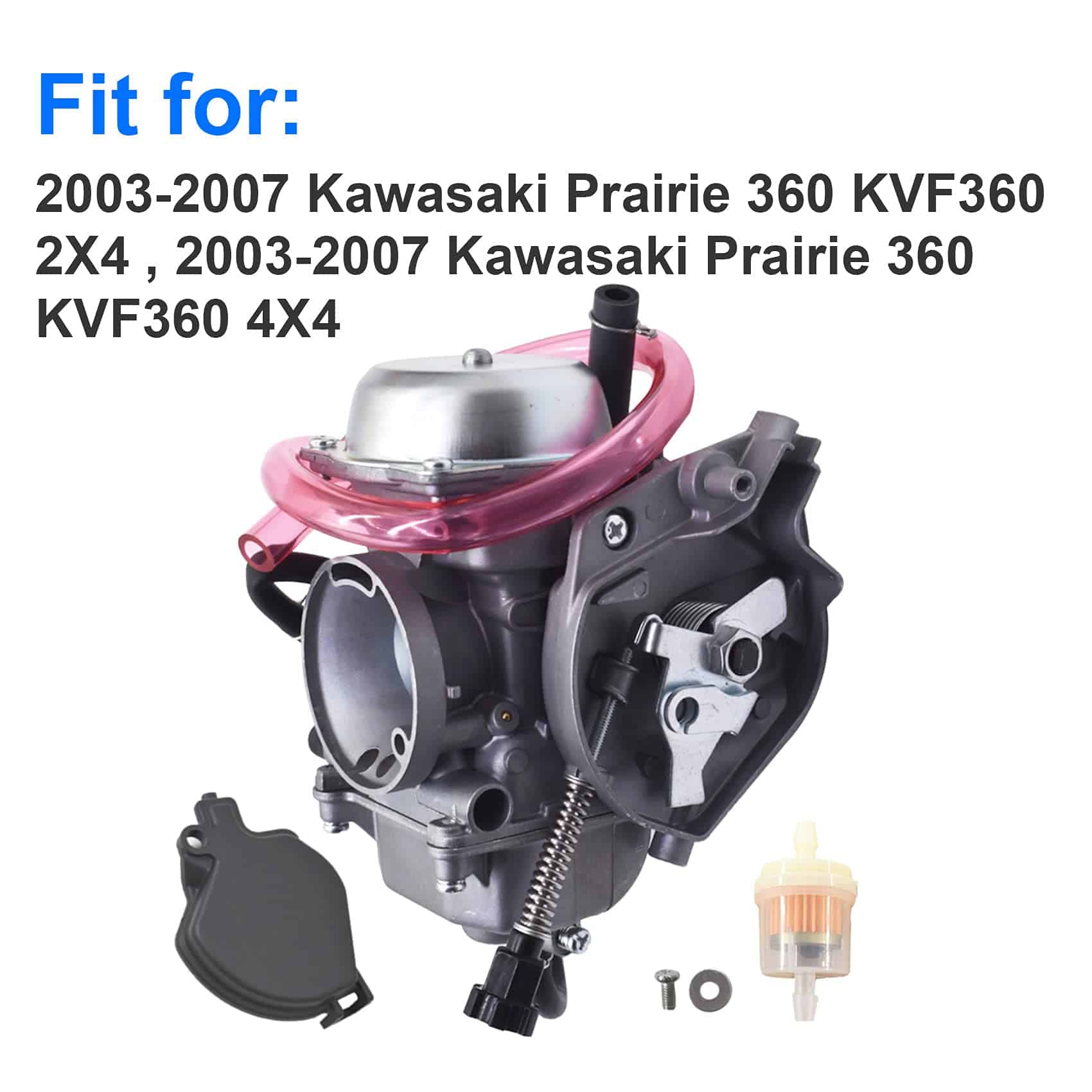 Carburador de repuesto para Kawasaki Prairie 360 KVF360A - Imagen 5
