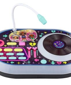 eKids LOL Surprise DJ Party Mixer Turntable Toy con
