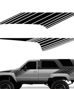 Kit de gráficos laterales de rayas estilo OEM de Factory