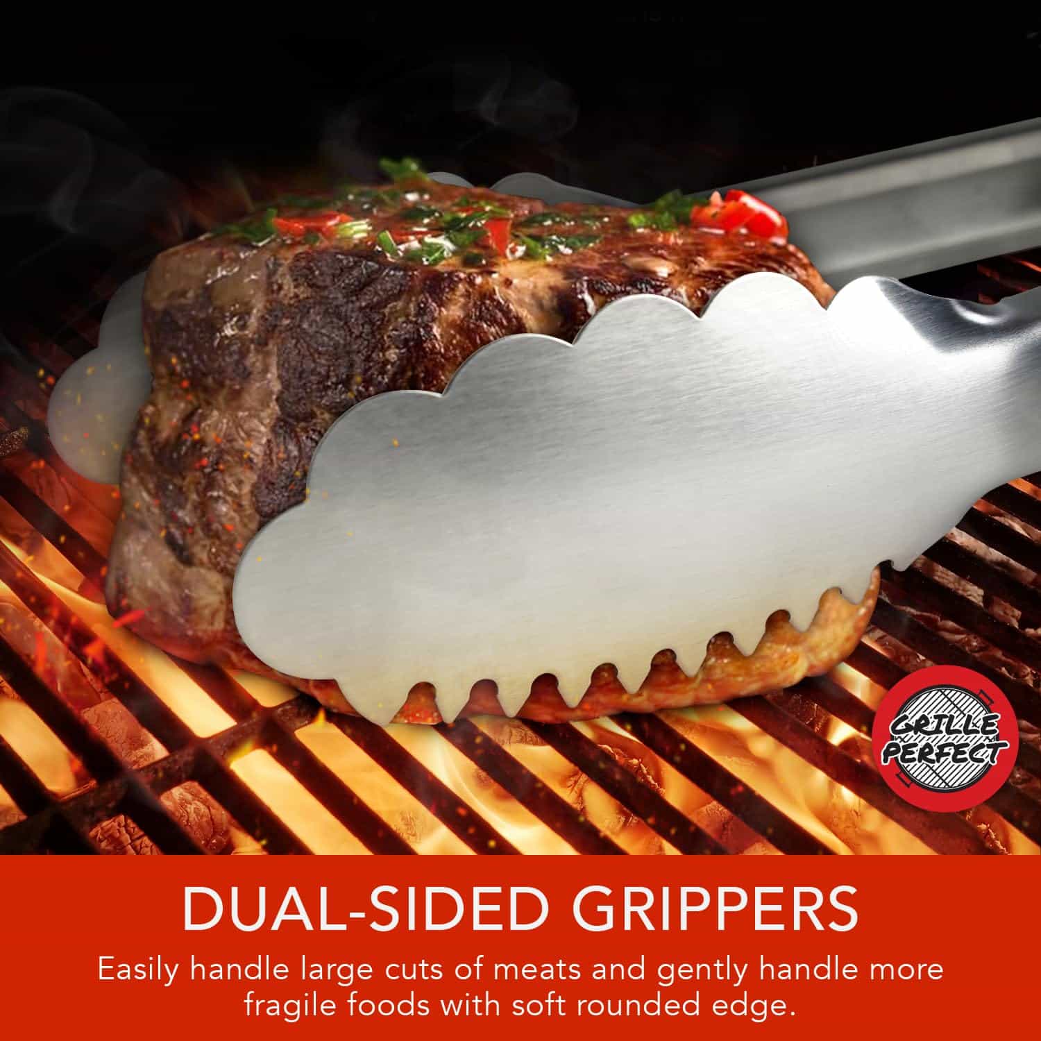 Pinzas para Parrilla de 20 Pulgadas - Muy Largas y Extra - Imagen 5