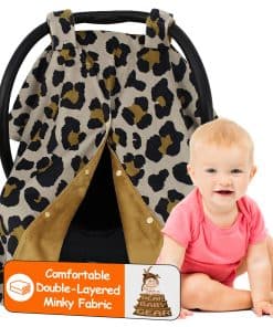 Porta Asiento de Coche Deluxe Dear Baby Gear, Estampado de