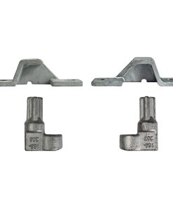 Juego completo de cerraduras de puerta con candado para