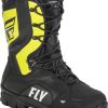Bota de Nieve Fly Racing Marker (Negro/Gris/Alto-Vis, Talla