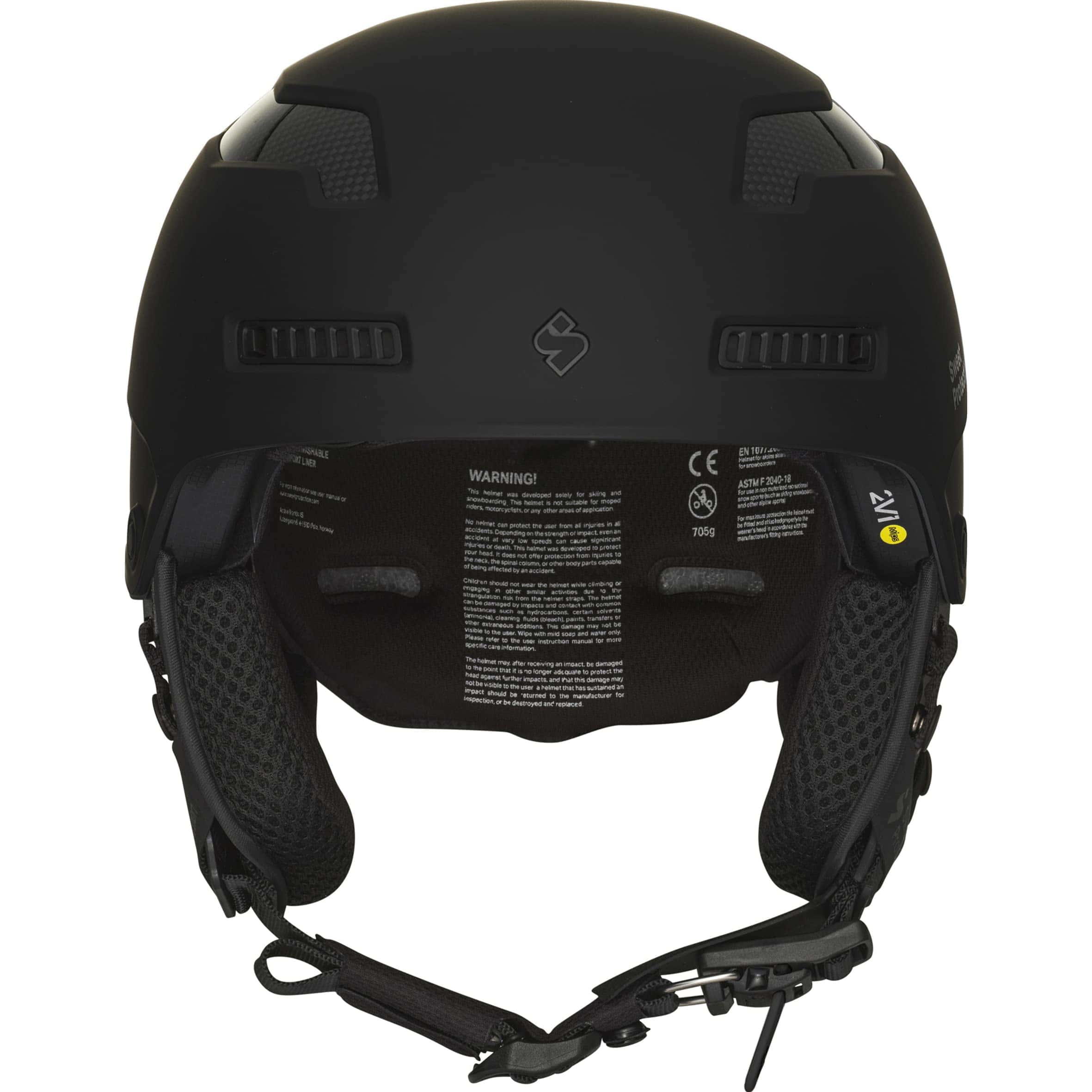 Casco de snowboard y esquí Sweet Protection -Negro sucio - Imagen 3