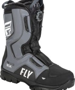 Bota de nieve Fly Racing Marker BOA (Negro/Gris, 15)