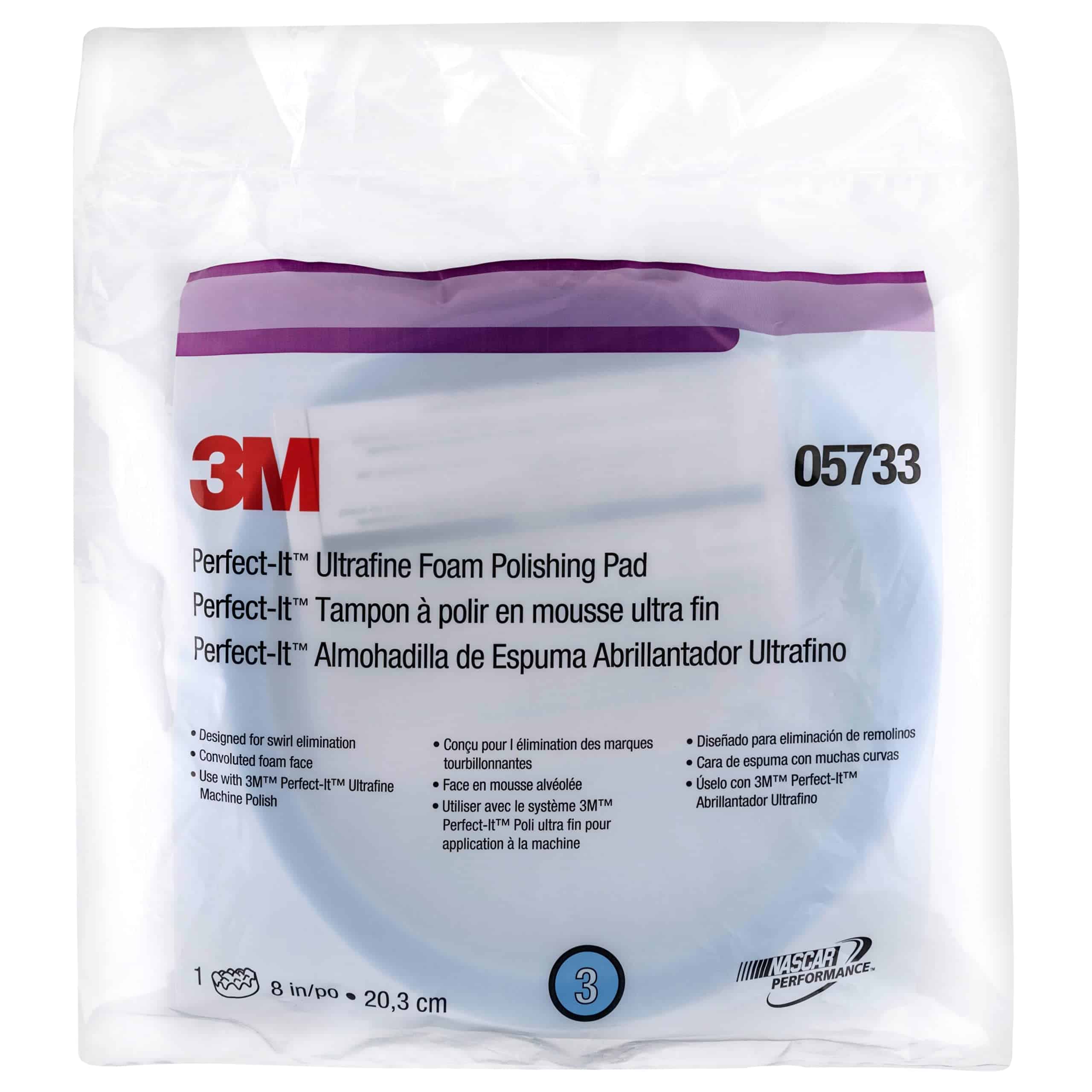 Kit de almohadillas para pulir foam de compuesto 3M - Imagen 7