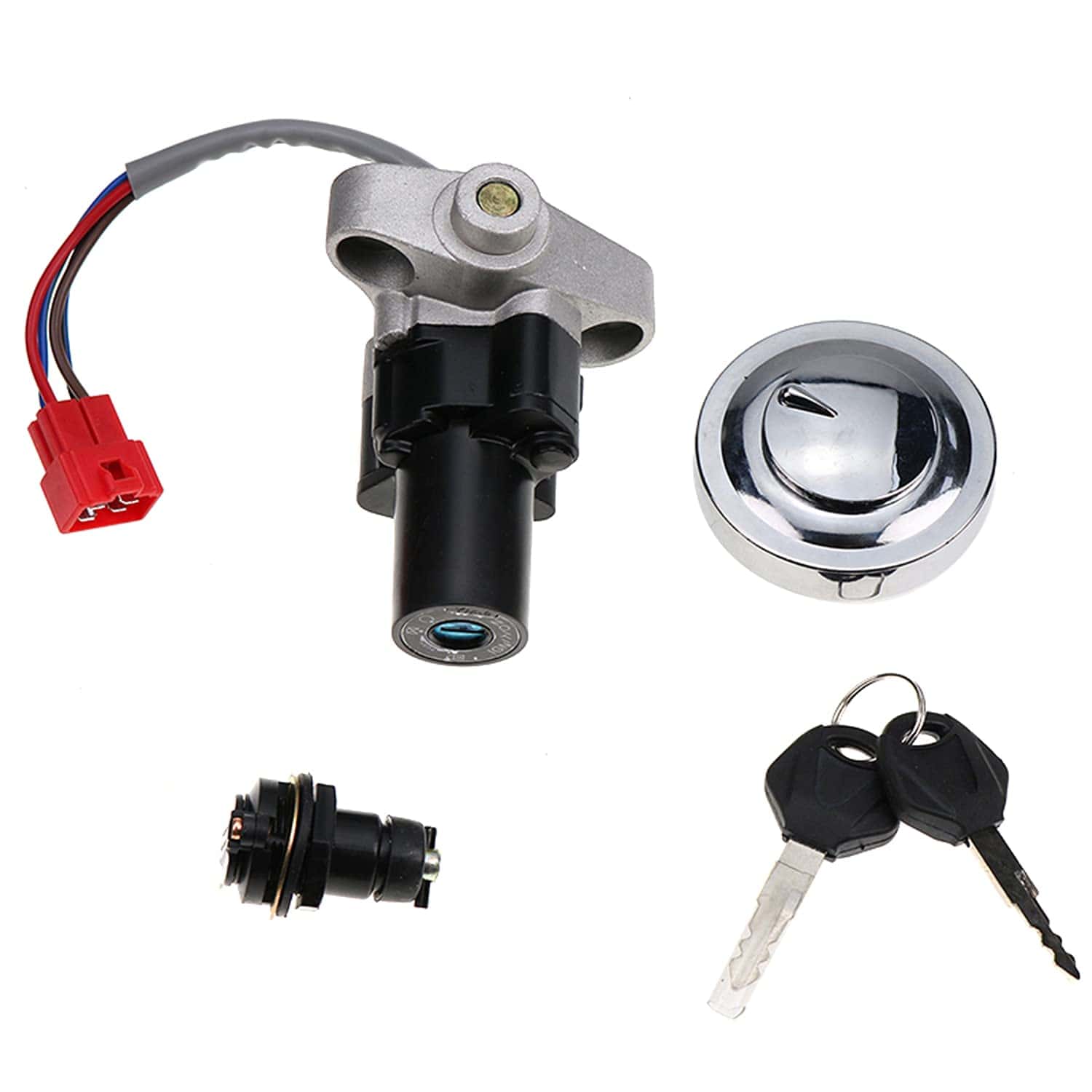 YIHETOP Interruptor de Encendido Tapa de Combustible - Imagen 4