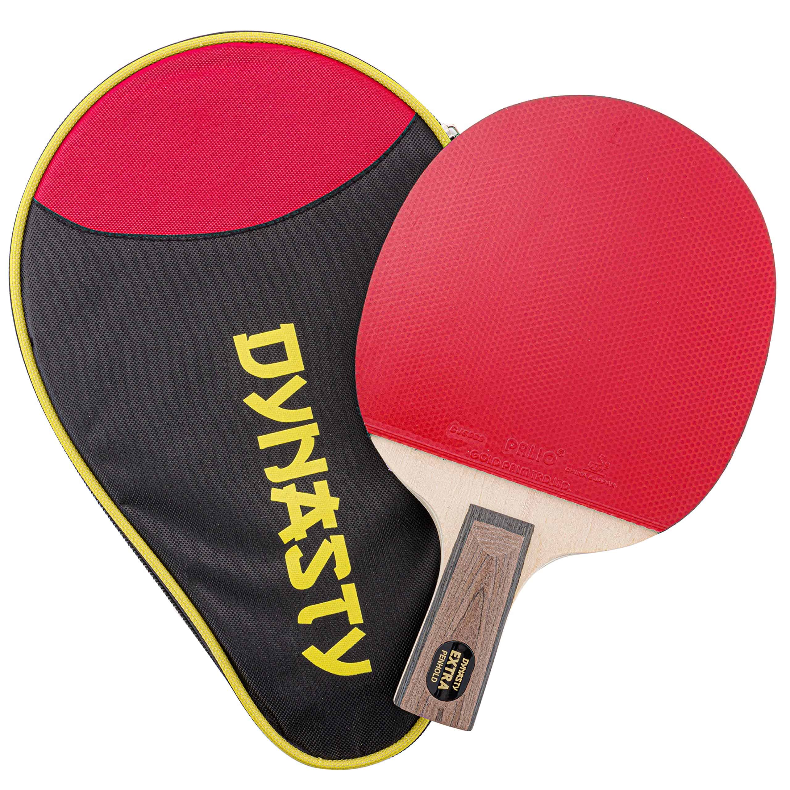 Raqueta de Tenis de Mesa Dynasty Extra Penhold y Estuche -