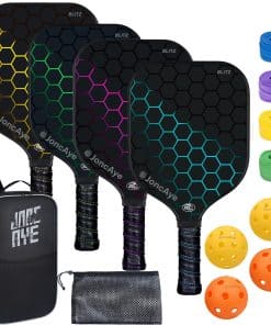 Set de 4 o 2 raquetas de pickleball por JoncAye, Equipo de