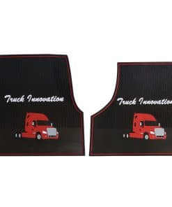 Conjunto de tapetes de piso delanteros de goma FIT