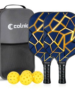 Juego de 2 Raquetas de Pickle Ball, Palas de Pickleball con