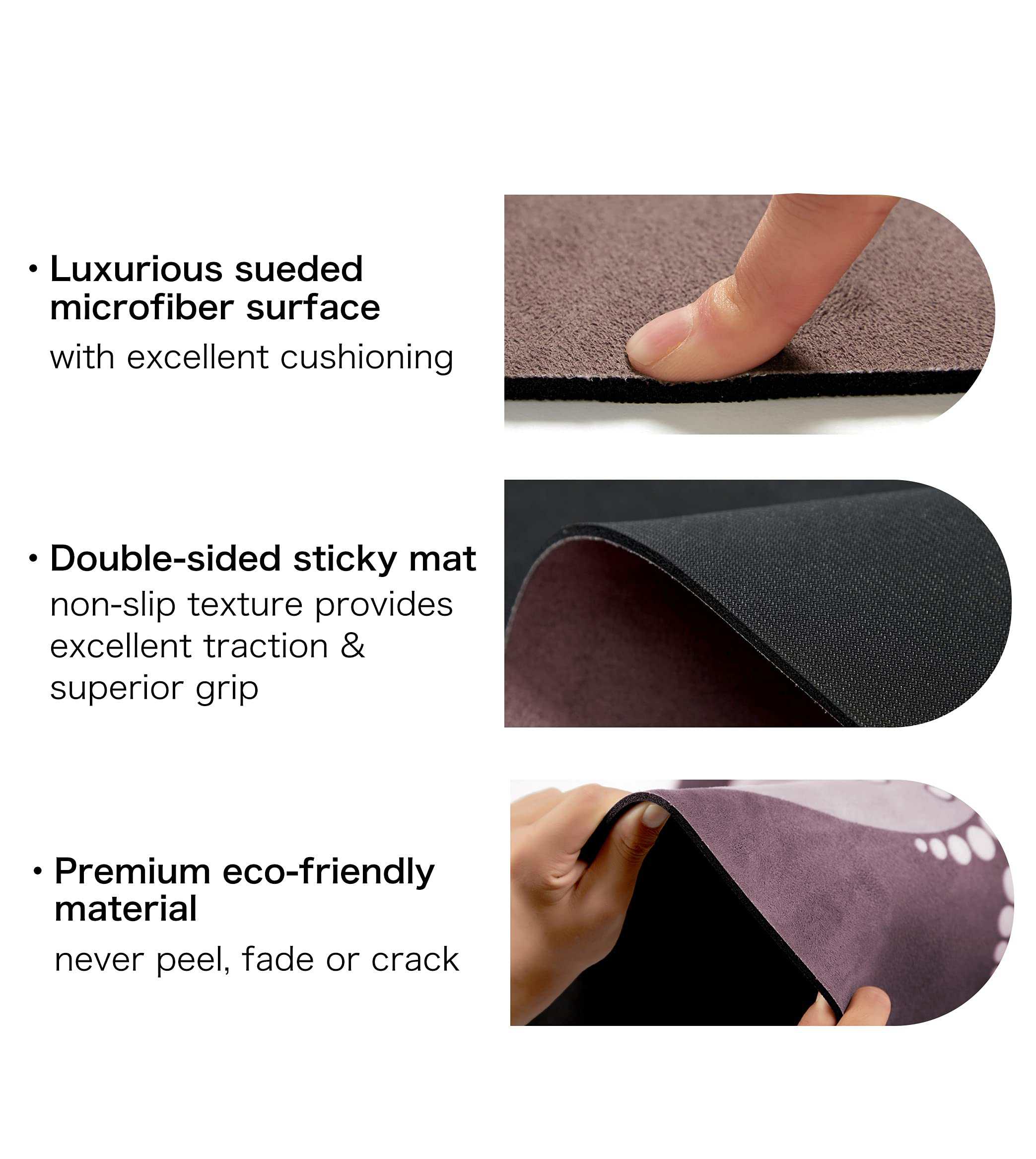 Tapete de Yoga Redondo Grande Knsbk 4.6� x 3.5mm para - Imagen 4