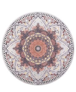 Tapete de Yoga Redondo Grande Knsbk 4.6� x 3.5mm para