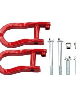 Ganchos de Remolque Delanteros Dasbecan -Rojo