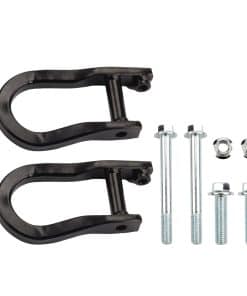 Ganchos de Remolque delanteros Dasbecan -Negro