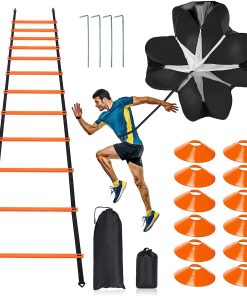 Set de Entrenamiento de Velocidad y Agilidad Pro-Incluye 12