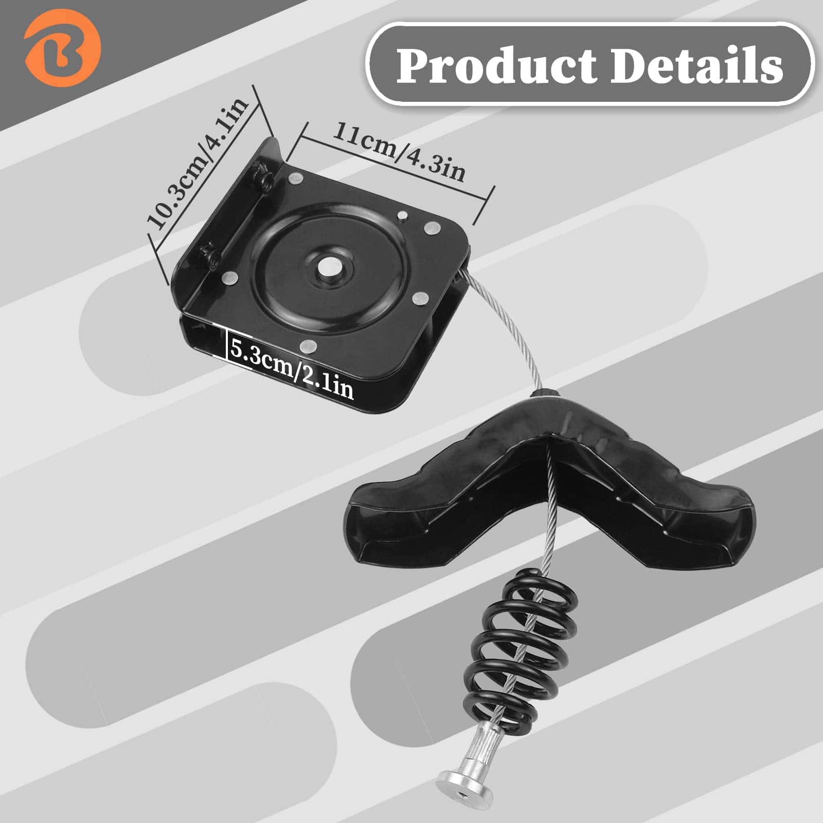 Bicos 924-541 52058707 Gato de rueda de repuesto Winch - Imagen 6