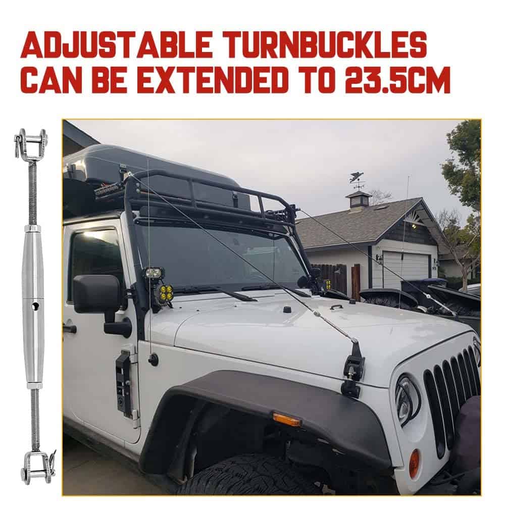 Kit de Limpiadores de Ramas Ajustables JK Limb Riser a - Imagen 5