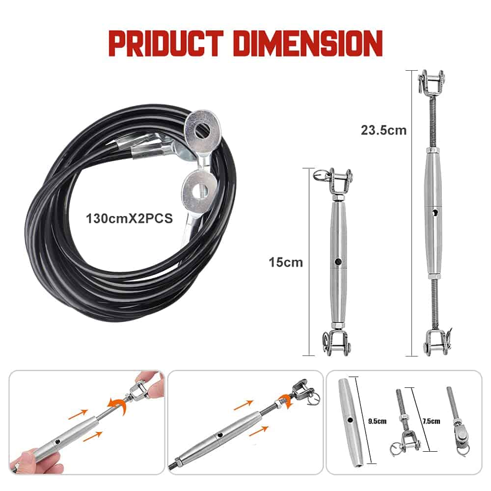 Kit de Limpiadores de Ramas Ajustables JK Limb Riser a - Imagen 6