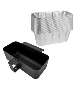 Recogedor de Grasa Trasero con 20 Liners Desechables para