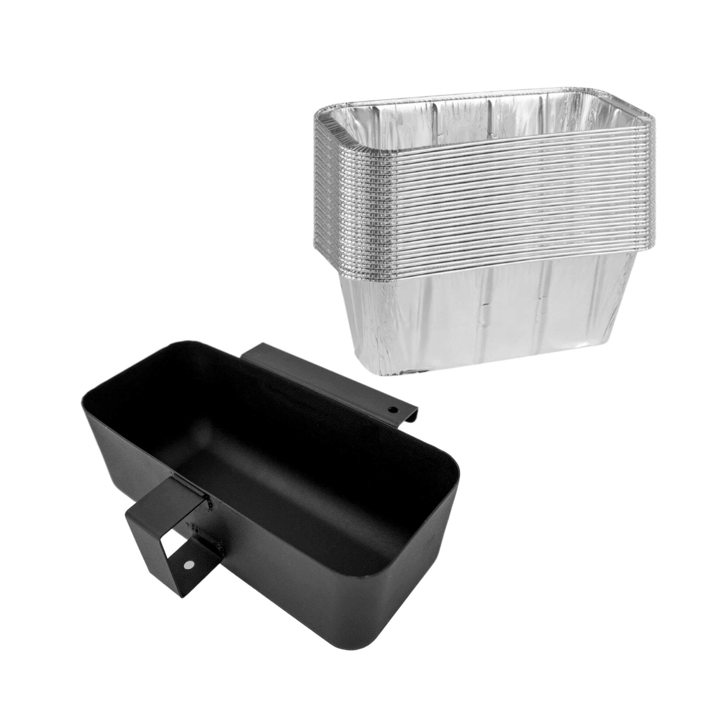 Recogedor de Grasa Trasero con 20 Liners Desechables para