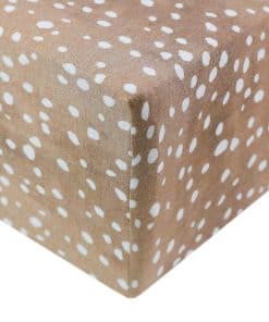 Sábanas de cuna Premium de punto de Copper Pearl para