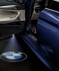 BMW Proyectores de Puerta LED Originales 68mm Lámpara de