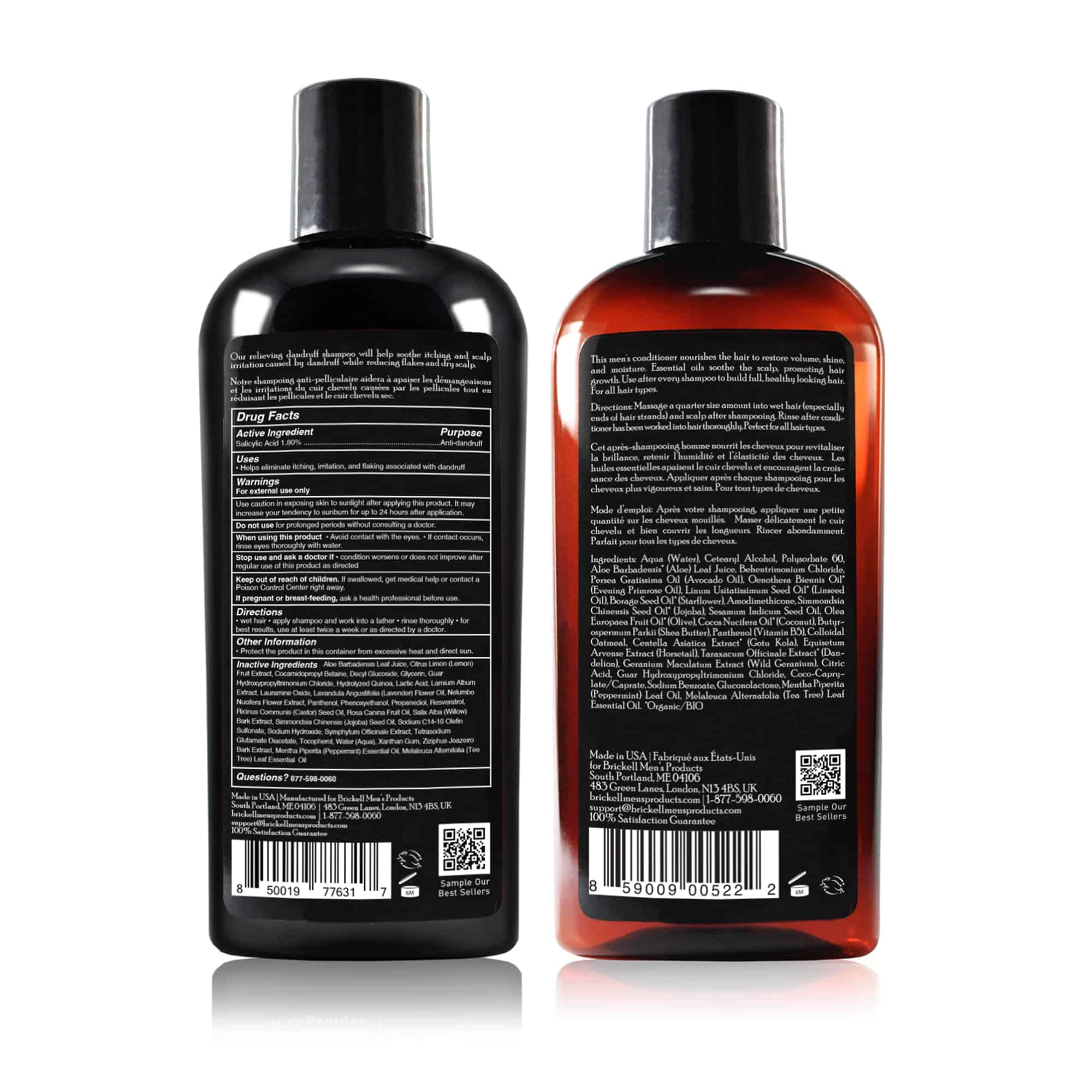 Rutina de Cuidado Capilar Diario para Hombres de Brickell, - Imagen 6