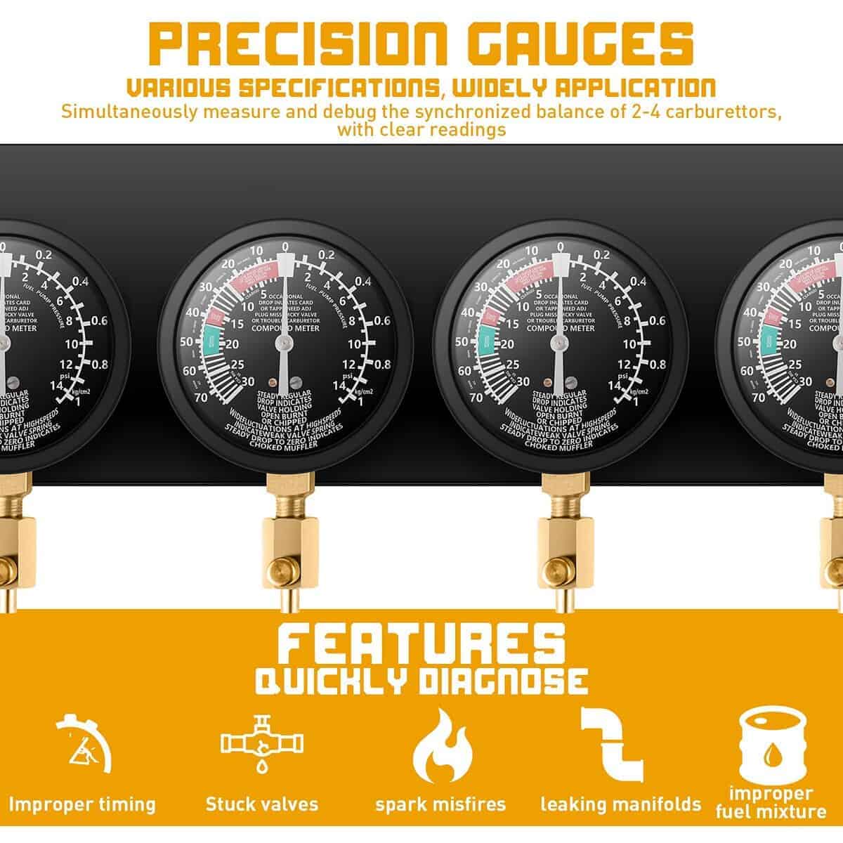 Kit de Sincronización de Carburador al Vacío para - Imagen 3