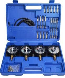 Juego de sincronización del carburador al vacío de la moto