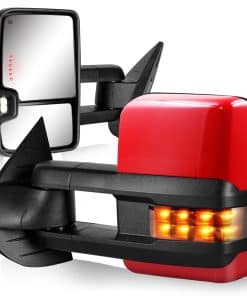 Espejos de Remolque SIZIOM para Chevy -Rojo