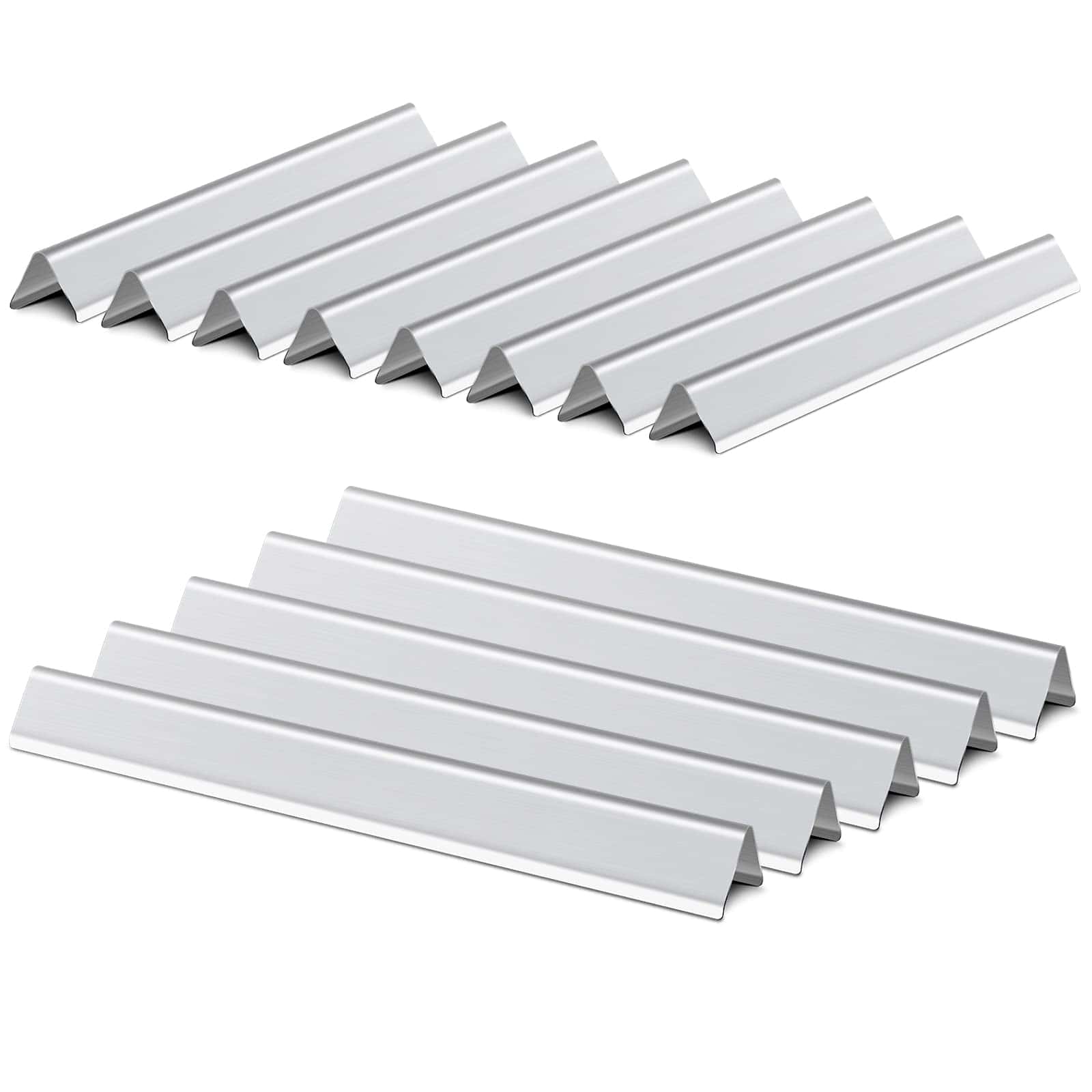 Folocy 16 GA Grill Flavorizer Bars BBQ Piezas de Repuesto