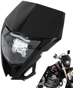AnXin Faro LED para Motocicleta, Kit de Faros -Negro