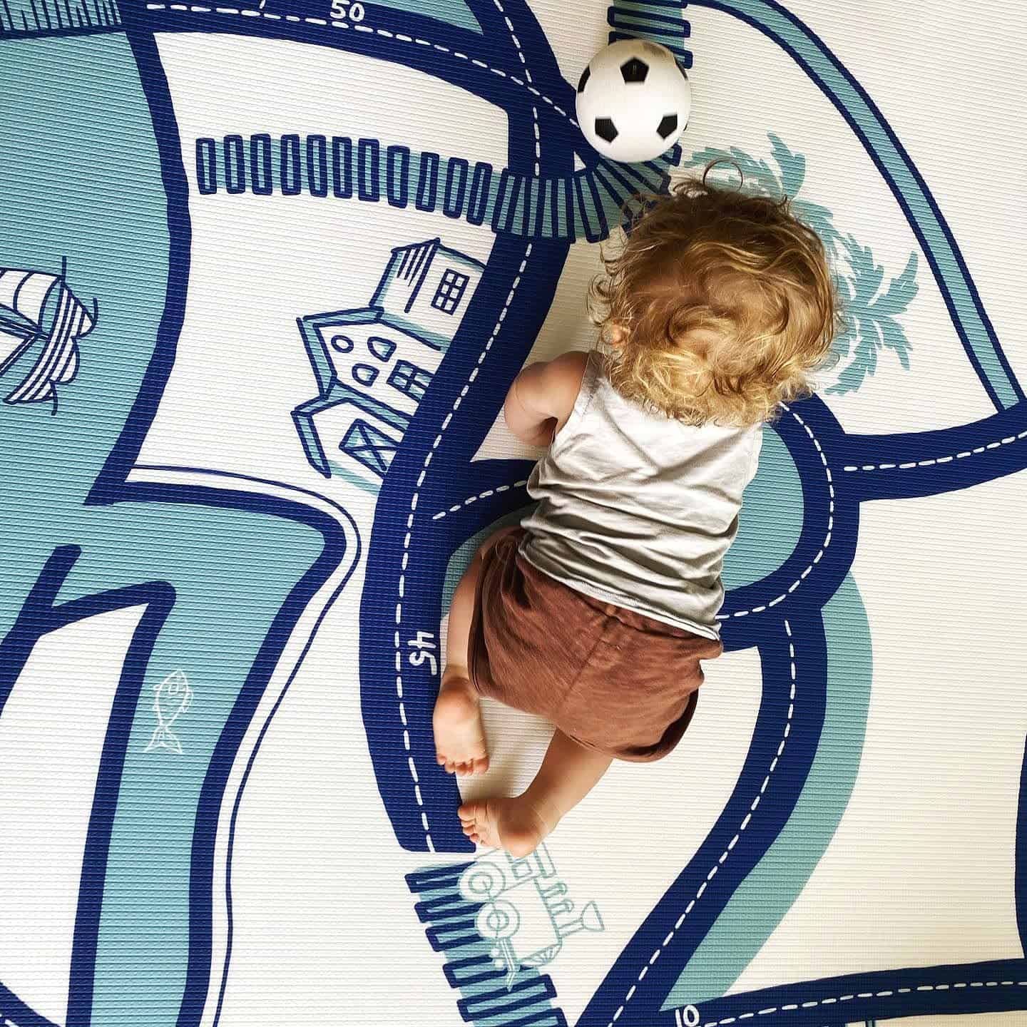 The Shwally PlayMat - Tapete de Juego Suave para Bebé - - Imagen 8