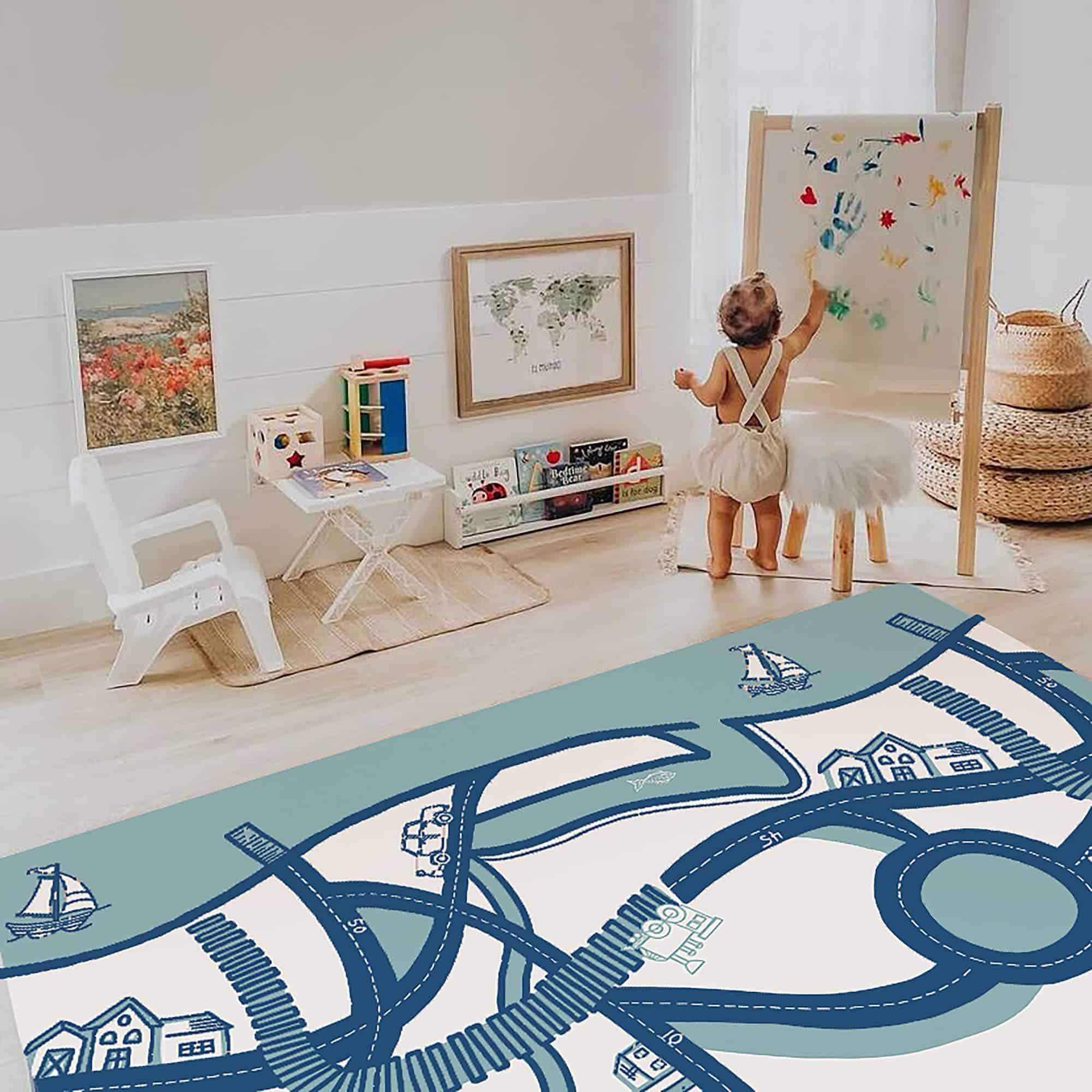 The Shwally PlayMat - Tapete de Juego Suave para Bebé - - Imagen 10