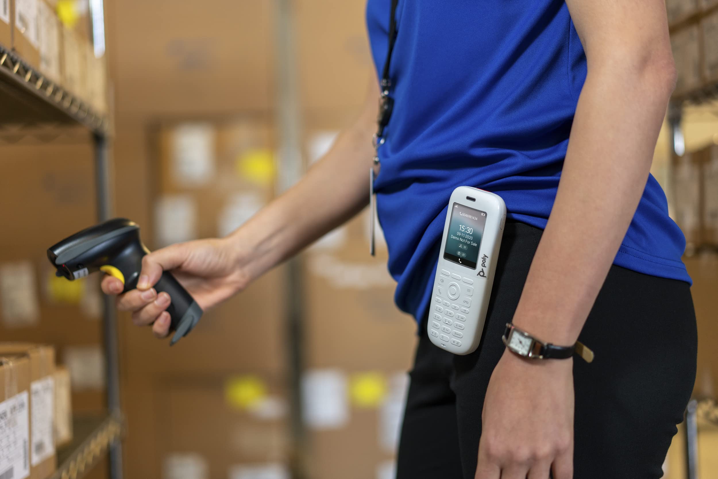 Teléfono inalámbrico DECT Poly - Rove 40 - Resistente y - Imagen 6