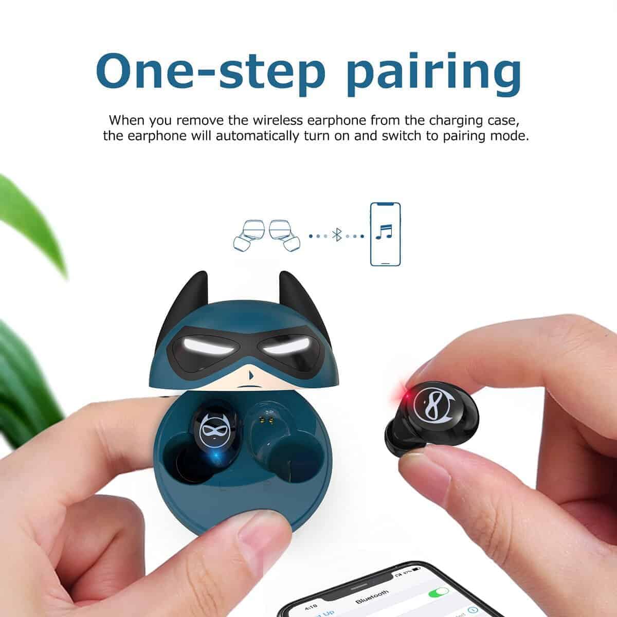 AMAFACE Auriculares inalámbricos, Auriculares estéreo - Imagen 5