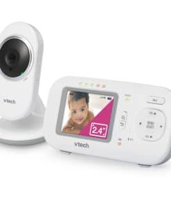 Monitor de Bebé VTech VM320, Pantalla de 2.4", Cámara Fija,