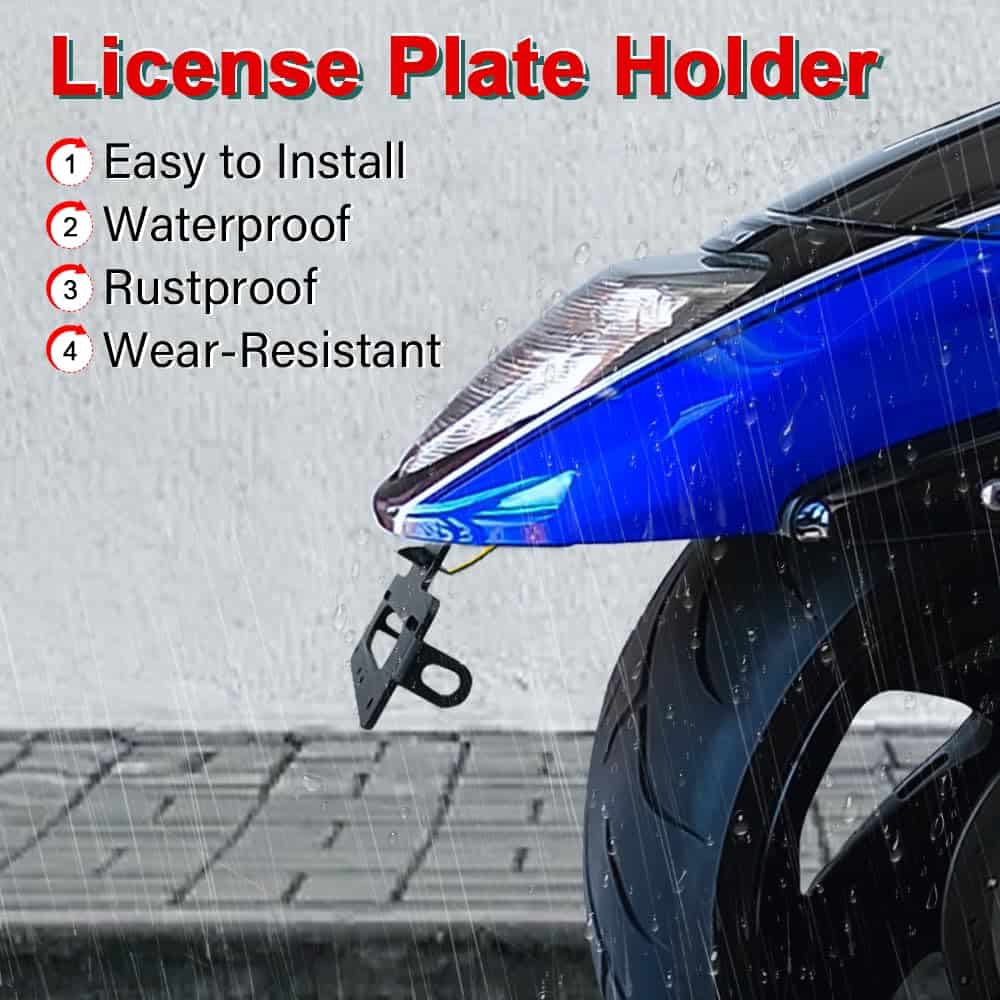 Eliminador de guardabarros de motocicleta compatible con - Imagen 5