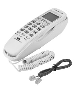 Teléfono con Cable, Teléfono Montable en Pared con Pantalla