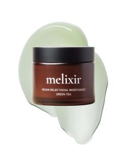 Crema Hidratante Facial Melixir Vegan Relief, Hidratante y