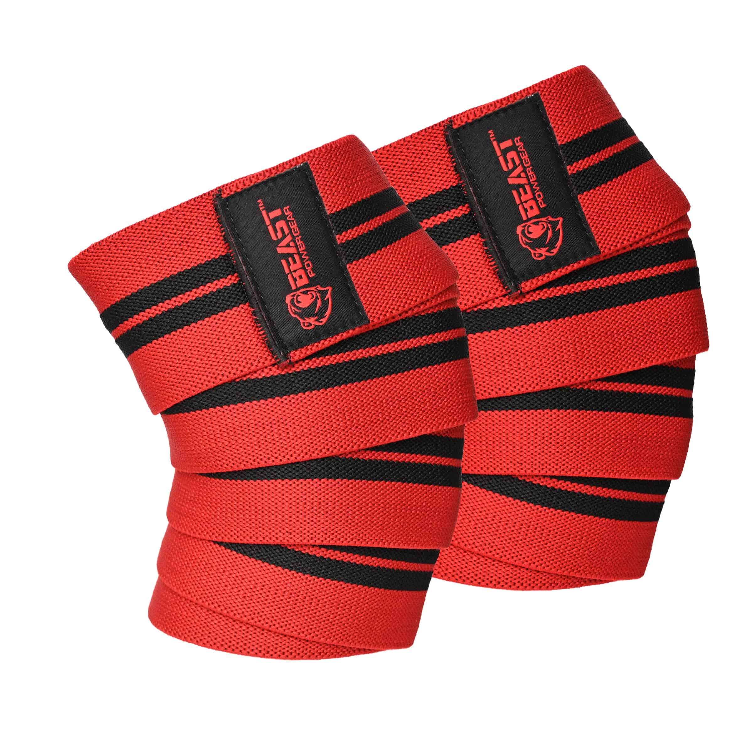 Vendas para Rodilla Beast Power Gear (Par) para Sentadillas