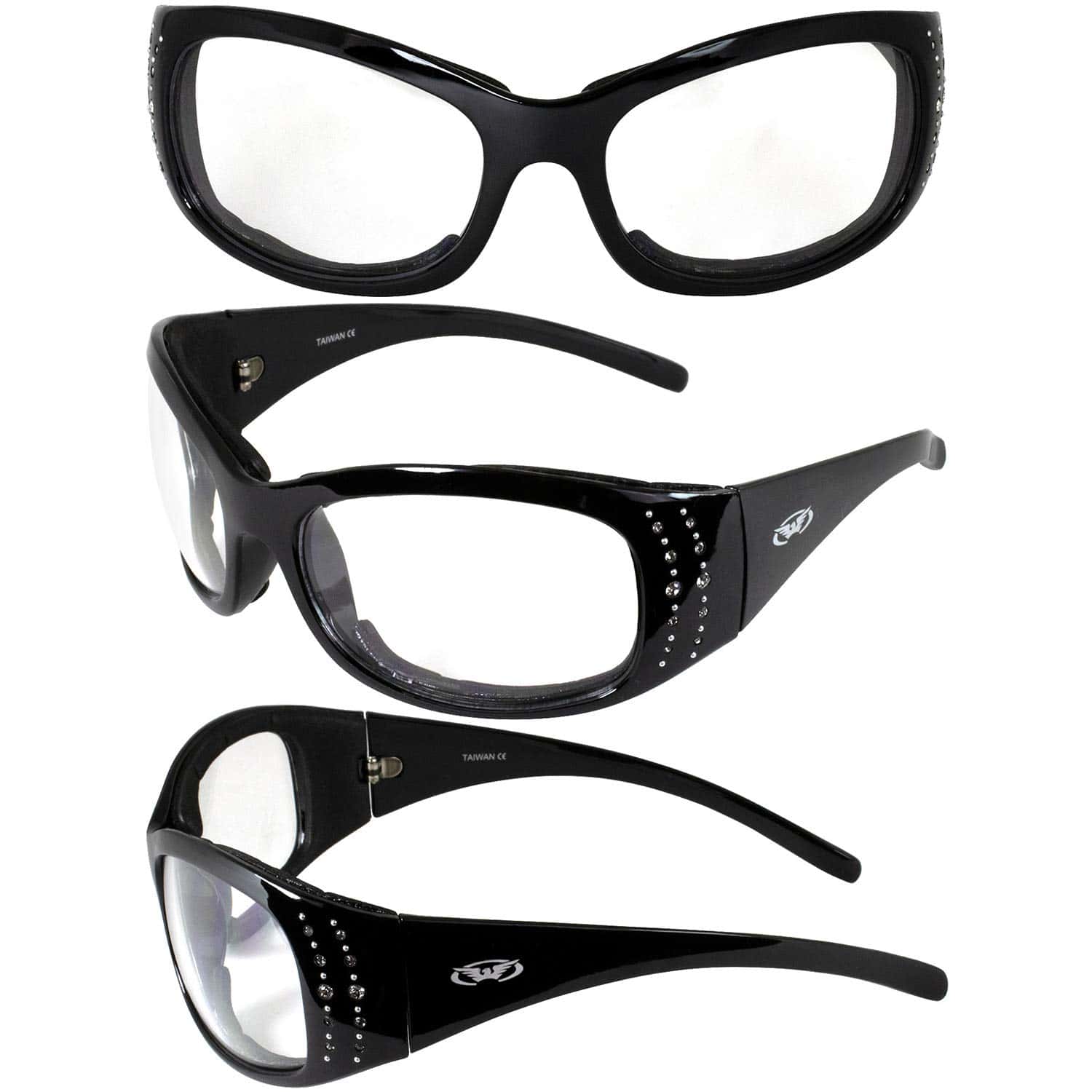 Lentes de moto para mujer Global Vision Marilyn-2 Night con - Imagen 9