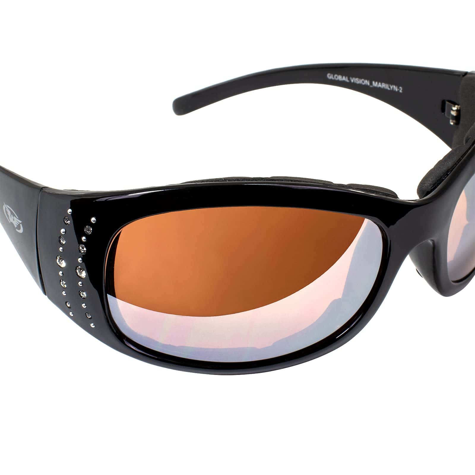 Lentes de moto para mujer Global Vision Marilyn-2 Night con - Imagen 8
