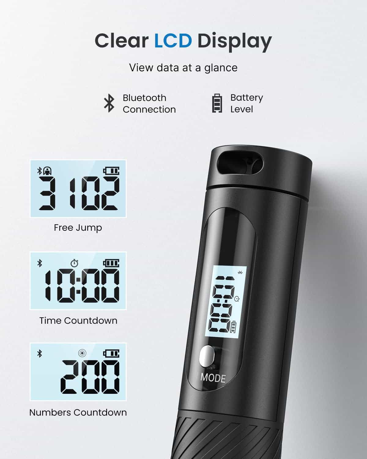 Cuerda de Saltar Inteligente RENPHO con Contador, Cuerdas - Imagen 6