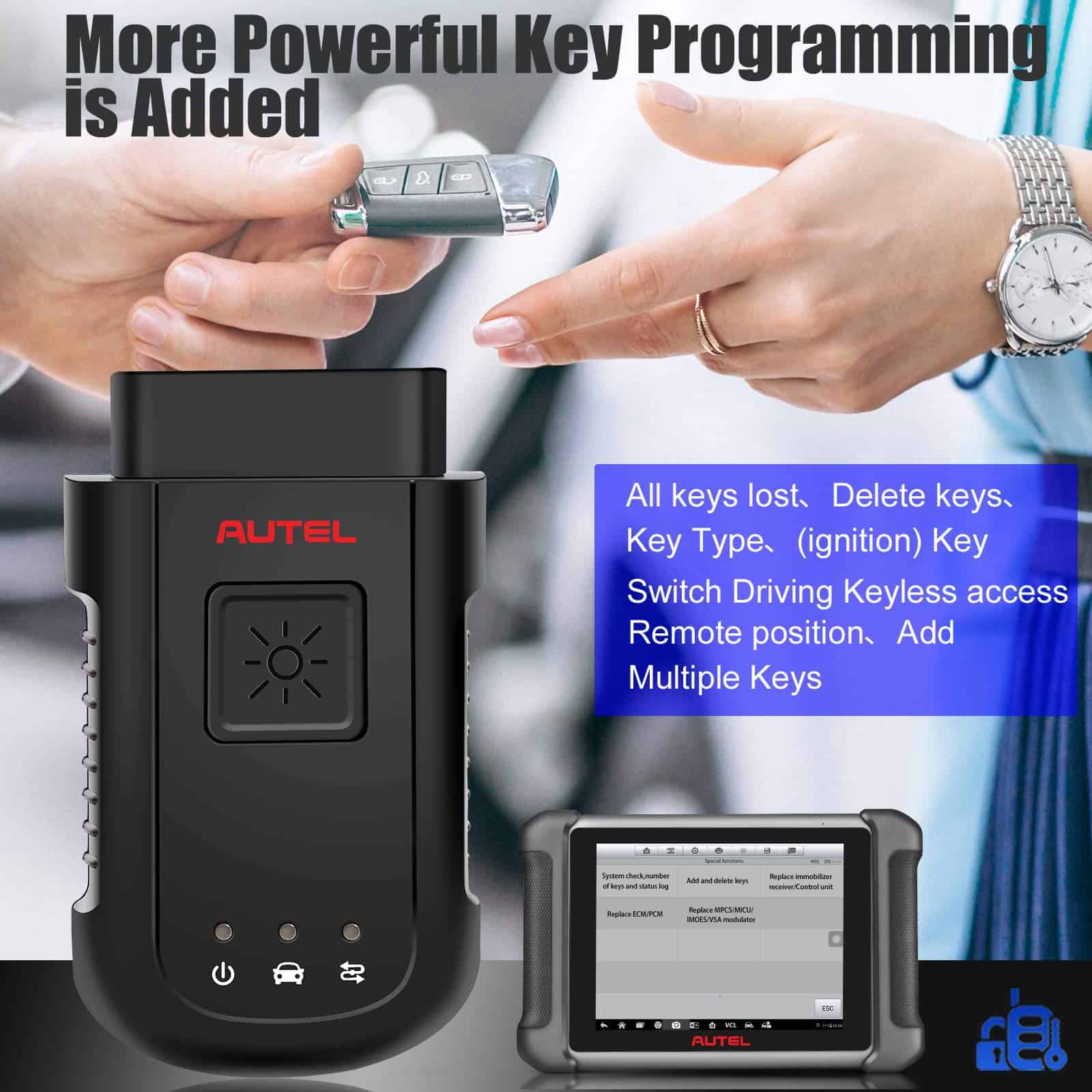 Autel MaxiSYS VCI100 Compact Bluetooth, Interfaz de - Imagen 7