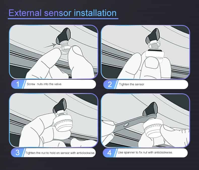 Sistema de Monitoreo de Presión de Neumáticos Bluetooth - Imagen 8