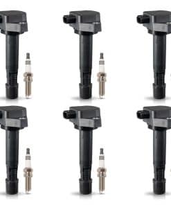 Conjunto de 6 UF624 Bobina de Encendido y 93175 Bujía de